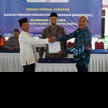 SERAH TERIMA JABATAN BAMUSKAL WONOLELO PERIODE 2024-2030